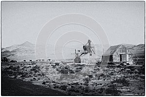 Old mining buildings