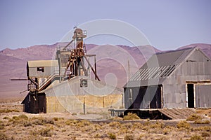 Old mining buildings