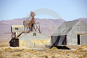 Old mining buildings