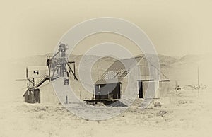 Old mining buildings