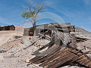 Old mining buildings, Tonopah, Nevada