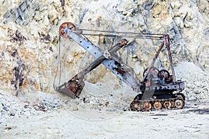 Old Mining Equipment.