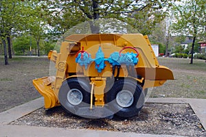 Old mining equipment