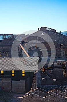 Old mining factory