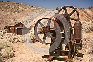 Old Mining Ghost Town