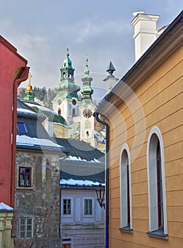 Old mining town Banska Stiavnica