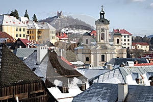 Old mining town Banska Stiavnica