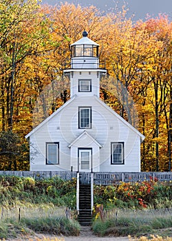 Old Mission Point Lighthouse photo