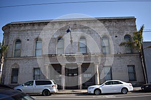 The old Mission Police Station, San Francisco.