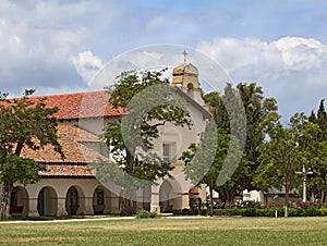 Old mission San Juan Bautista in San Juan Bautista, California