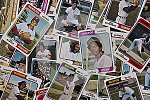 Old MLB Baseballs Cards Vintage Sports Memorabilia