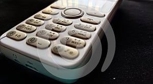 Old mobile phone number keyboard or keypad