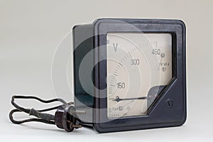 old model voltmeter profile