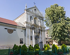 Old monastery in krakow