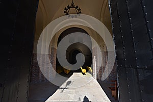 An old monastry at the Black Sea resort town of Pitsunda in the Republic of Abkhazia