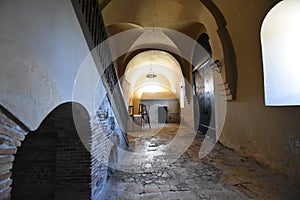 An old monastry at the Black Sea resort town of Pitsunda in the Republic of Abkhazia