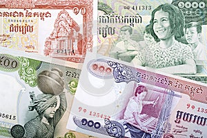 Old money from Cambodia a business background