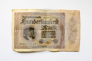 Old Money During the Hyperinflation in Germany