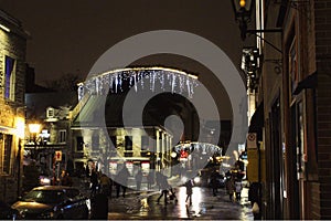 Old Montreal night view 1