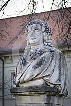 Old Monument of Joann Sebastian Bach, Koethen