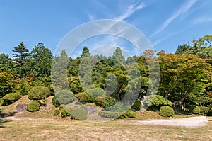 The Old Mori Residence Garden in Yamaguchi, Japan