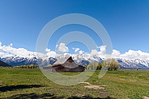 Old Mormon Barn in the Tetons