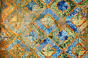 Old moroccan mosaique
