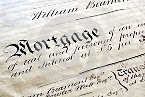 Old Mortgage Deed