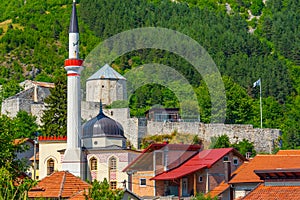 Old mosque in Bosnian town Travnik