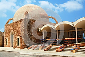 Old mosque in Chania photo