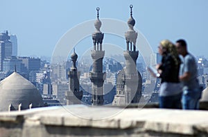 Old mosques in cairo in egypt