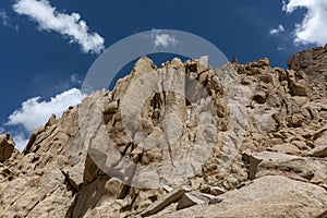 Old mountain of the Ritu County in Tibet, China