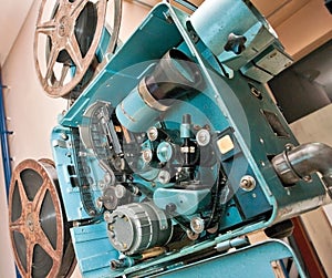 Old movie projector