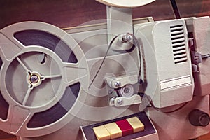 Old movie projector