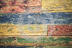 Old multicolour wooden background, perfect textured pattern