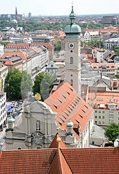 Old Munich. View from above 2