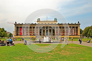 Old Museum Altes Museum faÃ§ade, Berlin, Germany Deutschland