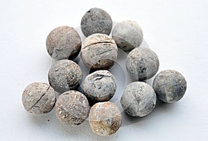 Old musket balls