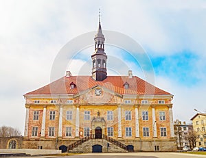 Old Narva Town Hall main facade.