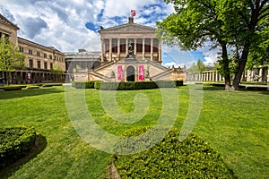 Old National Gallery in Berlin, Germany