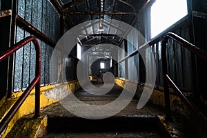 An old NATO base abandoned in Sardinia.