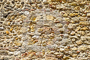 Old natural stonewall