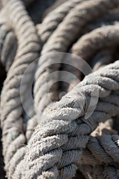 Old nautical cord
