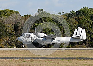 Old navy airplane