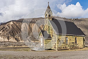 Old Neglected Country Church near Spences Bridge