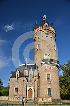 Old neo gothic observation tower photo