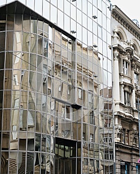 Old and New Buildings, Belgrade, Serbia