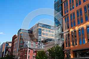 Old and New Buildings in Downtown Washington D.C.