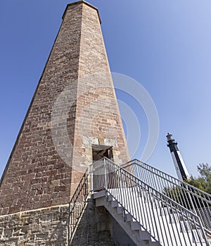 Old and New Fort Henry Lighthouses