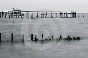 Old and New Piers and the Weather